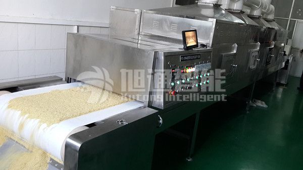 微波燕麦烘烤熟化机